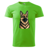 Tričko s německým ovčákem