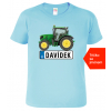 Dětské tričko s traktorem a jménem - Traktor SPZ