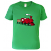 dětské tričko s vlakem