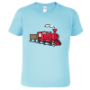 dětské tričko s vlakem