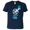 Vtipné tričko ke 60. narozeninám pro cyklistu