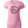 Dámské tričko pro cyklistku - Vášnivá cyklistka