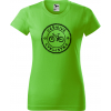 Dámské tričko pro cyklistku - Vášnivá cyklistka