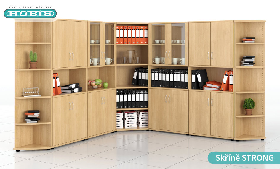 Kancelářské skříně Hobis Strong