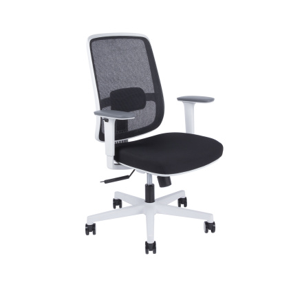 Hobis Židle OfficePro CANTO WHITE BP