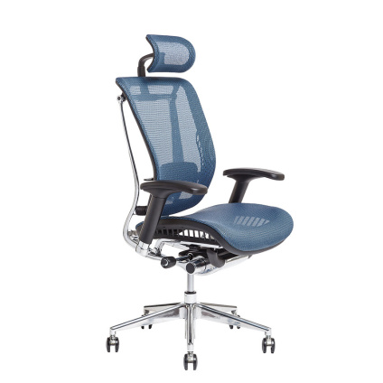Hobis Židle OfficePro LACERTA lacerta modrá