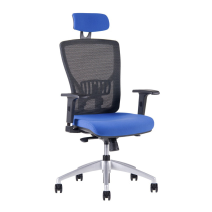 Hobis Židle OfficePro HALIA MESH SP halia modrá