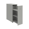 Hobis Skříňové doplňky stolů SPVZ 3 P šedá šedá USN