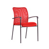 Hobis Židle OfficePro TRITON BLACK triton červená