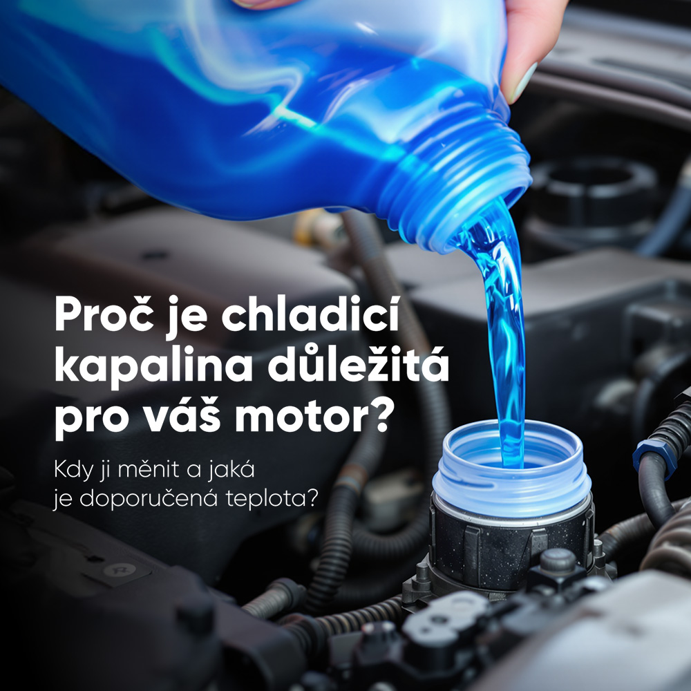 Proč je chladicí kapalina důležitá pro váš motor? Kdy ji měnit? Jaký je rozdíl v barevném rozlišení?