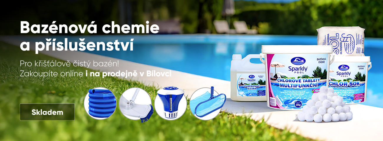 Chemie do bazénů