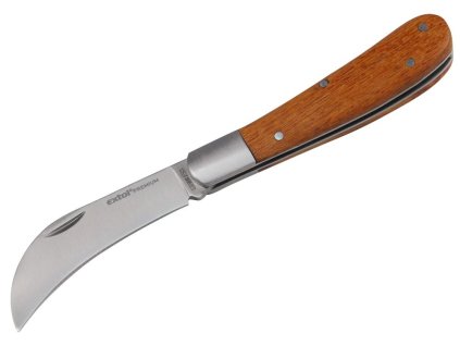 Nůž štěpařský zavírací 175/100mm, nerezová ocel, EXTOL PREMIUM