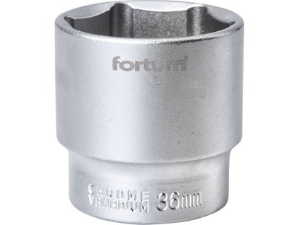 Klíč nástrčný, 1/2", 36,0mm, L 45mm, 61CrV5, FORTUM