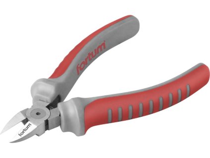 Kleště štípací boční pro elektroniku, 100mm, 61CrV5, FORTUM