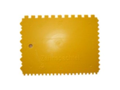 Stěrka plastová 18cm zub E4-E6