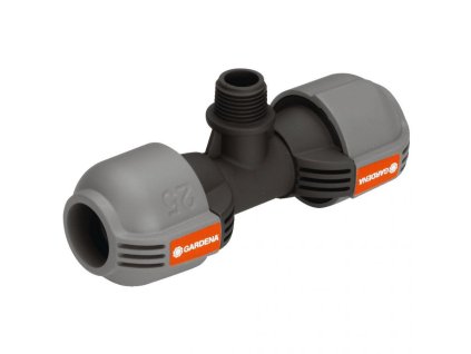 GARDENA T-kus 25 mm x vnější závit 1/2" 2786-20