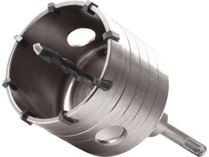 Vrták SDS PLUS do zdi korunkový, O 68mm, délka stopky 100mm, EXTOL PREMIUM