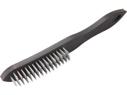 Kartáč ocelový 4 řadý, plastový EXTOL CRAFT