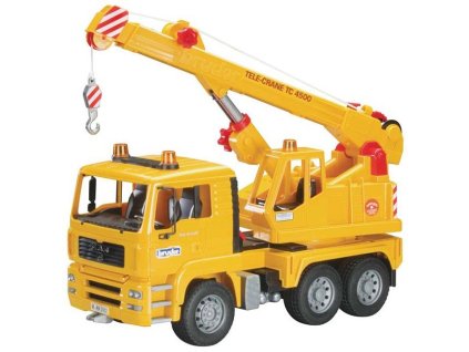 Autojeřáb MAN TGA, stavební jeřáb 02754 BRUDER