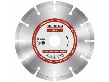 KRT082103 - Diamantový kotouč segmentový 150mm PREMIUM KREATOR