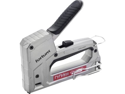 Pistole sponkovací 6funkční, 6-14mm a 5X100ks spon(asortiment) FORTUM