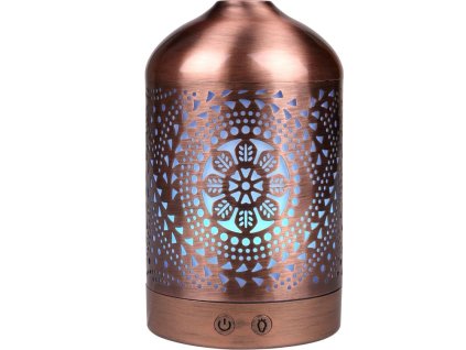 Aroma difuzér ORIENT, osvěžovač a zvlhčovač vzduchu, kovový povrch NATURE7