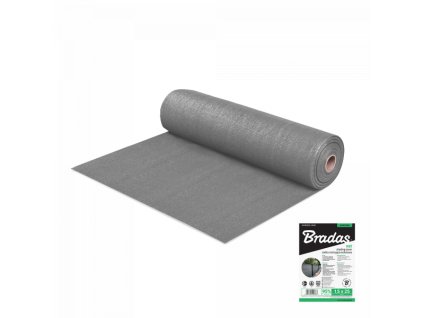 Stínící zahradní tkanina na pletivo 90%, 1,5x25m, 135g/m², šedá