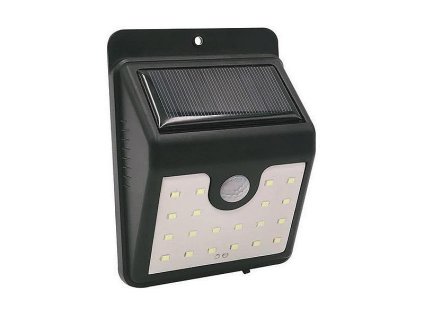 Aku svítidlo SL6250, 20xLED, senzor pohybu, 100lm, solární