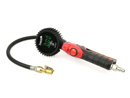 Pistole na huštění pneumatik s manometrem LCD 0-18bar TVARDY