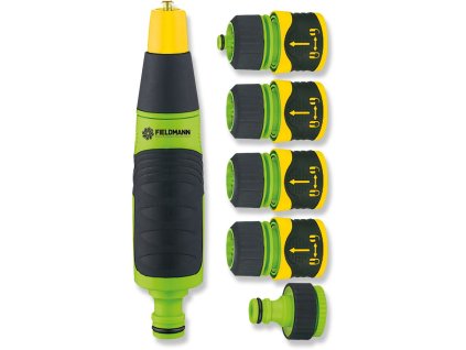 FZH 9008 Set koncovek 3/4" a hadicový postřikovač FIELDMANN