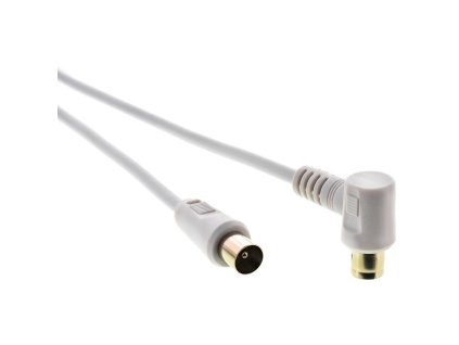 Anténní koaxiální kabel 1,5m M-F90° SAV 169-015W SENCOR