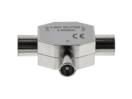 SAV 124-000 Anténní slučovač 1M-2F nikl P SENCOR