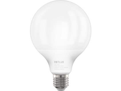 LED žárovka Big Globe 15W E27 G120 WW RLL 444 RETLUX