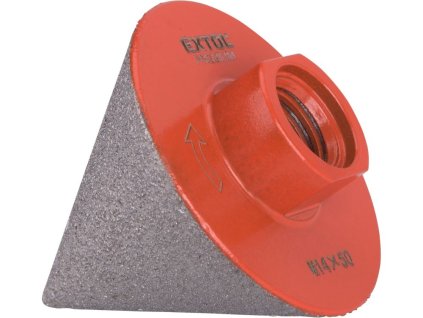 Korunka brusná diamantová, kónická, ø2-50mm, závit M14 EXTOL PREMIUM