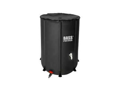 Nádrž na dešťovou vodu skládací 250l, černá BASS