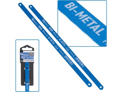 Plátek pilový na kov, bimetalový, 300x12,5mm 24T, 2ks GEKO