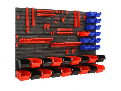 Závěsný organizér/držák 115x78cm, sada 74ks MAR-POL