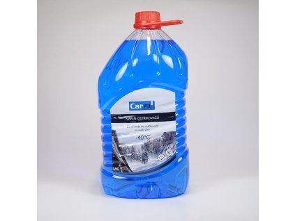 Kapalina do ostřikovačů, zimní -40 °C, 5 l, saténová vůně CARFIT