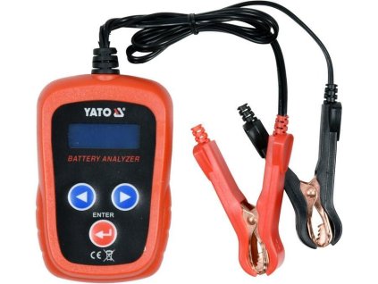 Tester autobaterie, elektronický - YATO