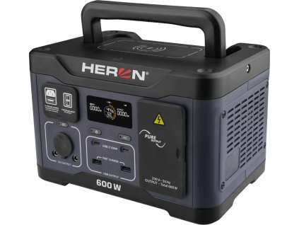 Stanice nabíjecí, 600 W, 512 Wh - HERON
