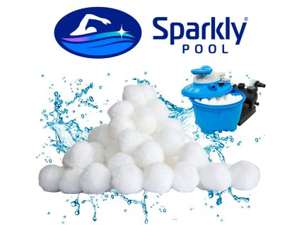 Filtrační kuličky 700 g - vylepšené filtrační vlastnosti - SPARKLY POOL