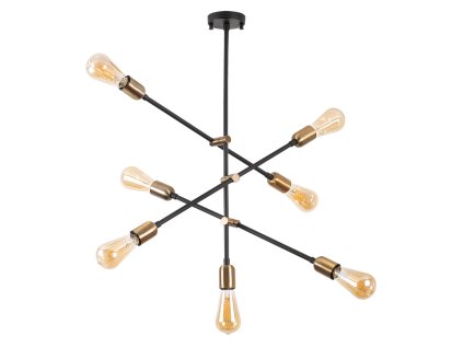 Stropní světlo, lustr 10350 Black Antique 230V, E27 - OPVIQ CHANDELIER BESTE