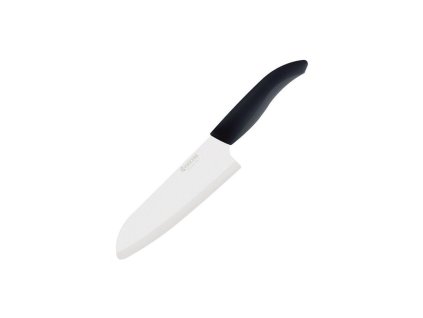 Keramický profesionální kuchyňský nůž s bílou čepelí 16 cm, černá rukojeť - KYOCERA