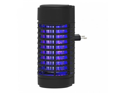 Lapač hmyzu Laurel, elektrický do zásuvky, 4×UV a LED lampa