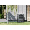 Plastový kompostér 220l COMPOGREEN, černý