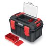 Plastový kufr, box na nářadí KXSA4530F X-BLOCK SOLID TOOLBOX ALU LOG KISTENBERG