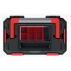 Plastový kufr, box na nářadí KXSA4530F X-BLOCK SOLID TOOLBOX ALU LOG KISTENBERG