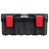 Plastový kufr, box na nářadí KXSA5530F X-BLOCK SOLID TOOLBOX ALU LOG KISTENBERG