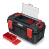 Plastový kufr, box na nářadí KXSA5530F X-BLOCK SOLID TOOLBOX ALU LOG KISTENBERG