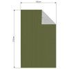 Izotermická fólie SOS zelená 210x130cm CATTARA